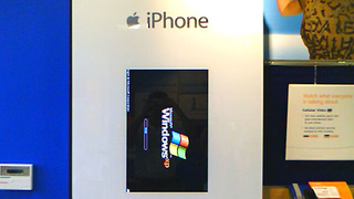 Oops, iPhone Display Needs to Reboot, Runs Windows XP